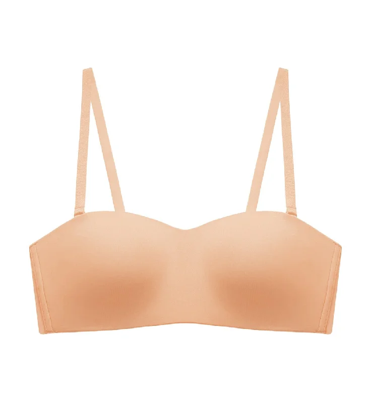 Tri-Zone Non Wired Padded Bra Elegant Cotton Bra