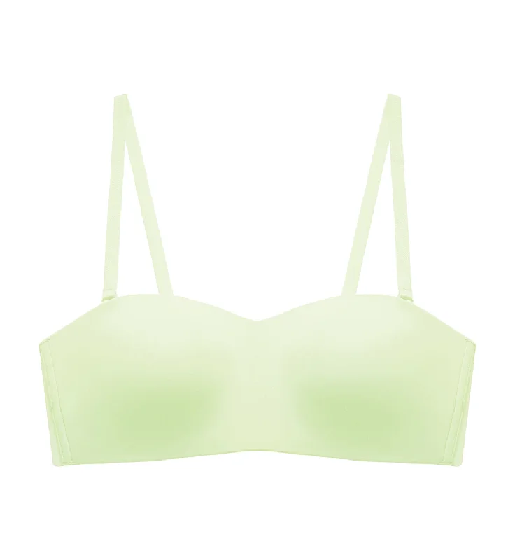 Tri-Zone Non Wired Padded Bra Supportive Cotton Bra