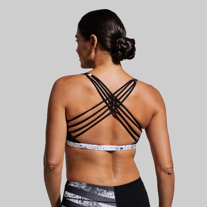 Vitality Sports Bra (Thin Red Line) Elegant Lace Bralette