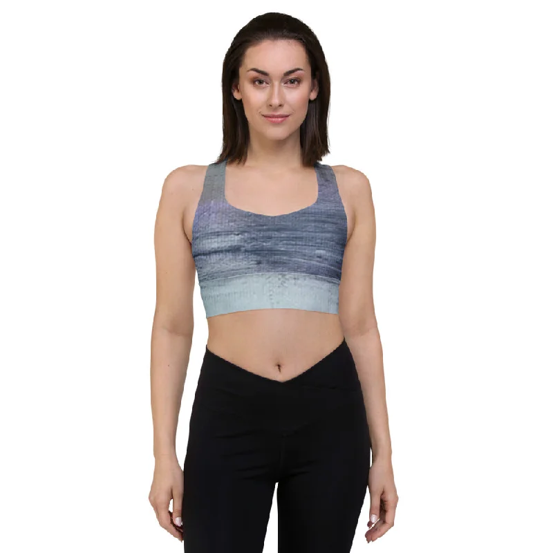 Water Sky Wind ll Longline sports bra Breathable Wireless Bra