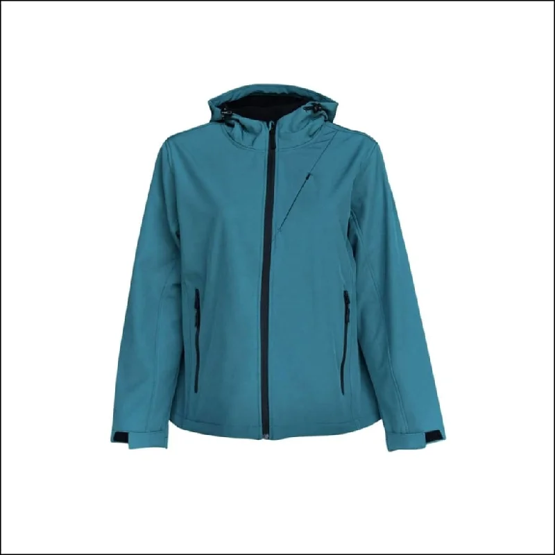 Pulse Women’s Plus Size Soft Shell Jacket 1X 2X 3X CLEARANCE Zip Front Button Front Snap Front