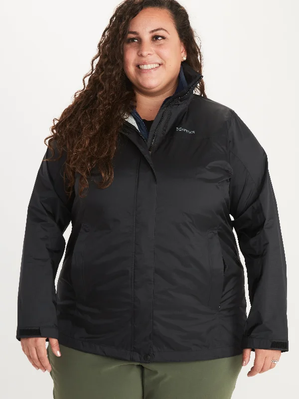 Wm's PreCip Eco Jacket Plus Bomber Jacket Anorak Windbreaker