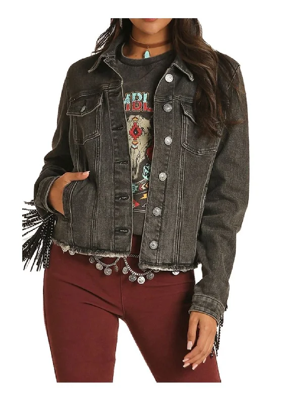 Final Sale  ✨ Night Owl Fringe Jacket Corduroy Jacket Velvet Jacket Brocade Jacket