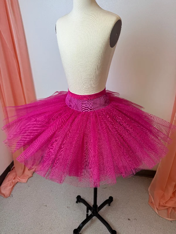 Ready-To-Wear Classical Tutu Skirt Raspberry Pink Only One Left! silk skirt smooth